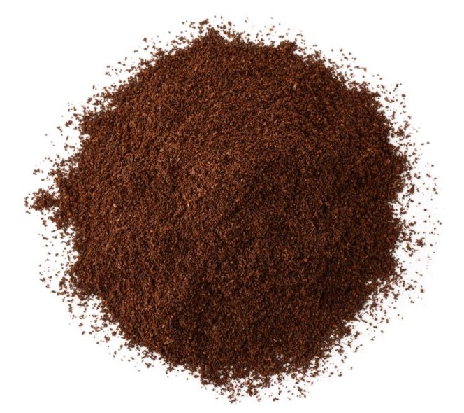 Grounded coffee powder for vending machines