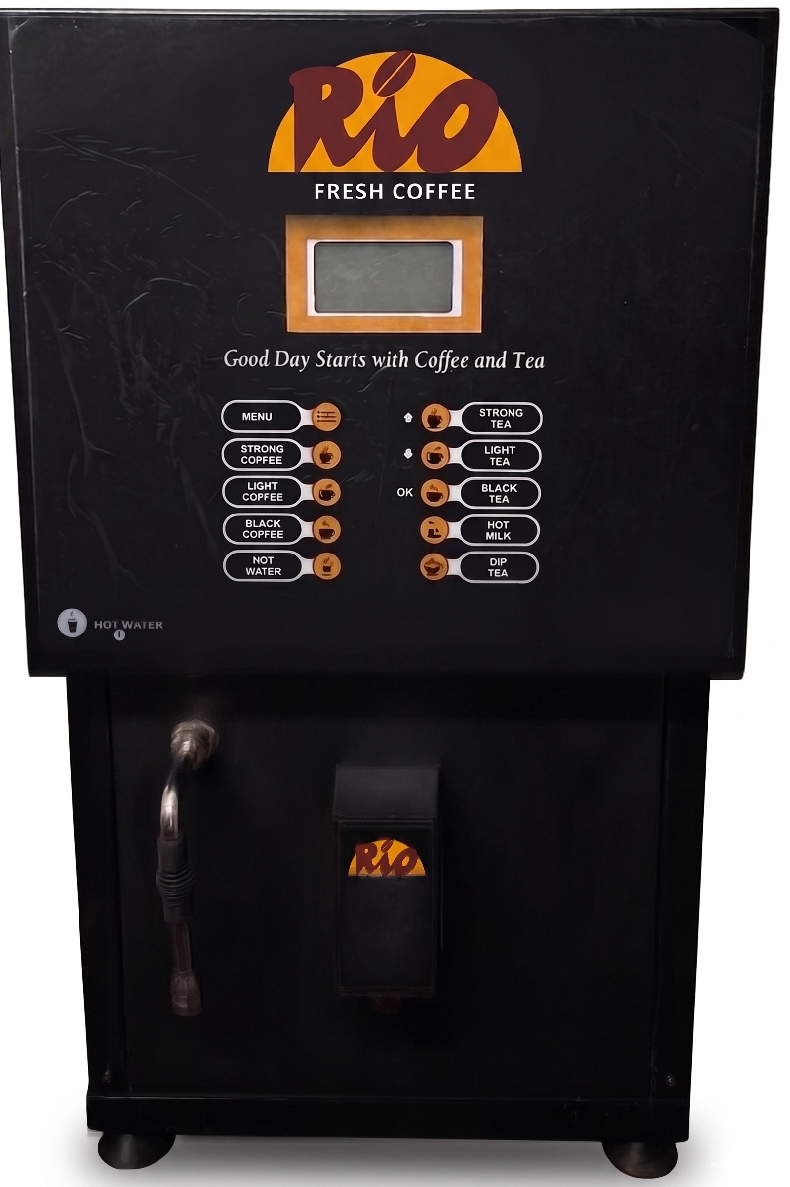 Traditional filter coffee machine details